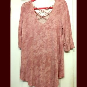 Cross cross back top